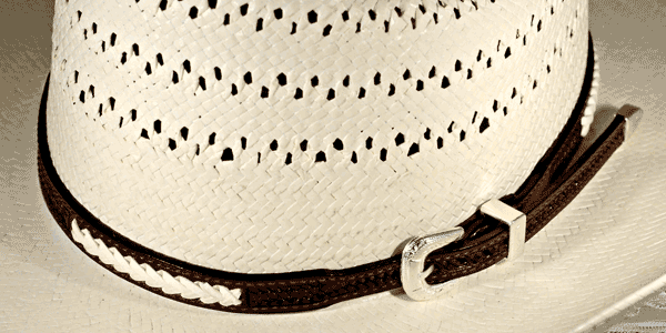 White Stitched Cowboy Hat, Accessories